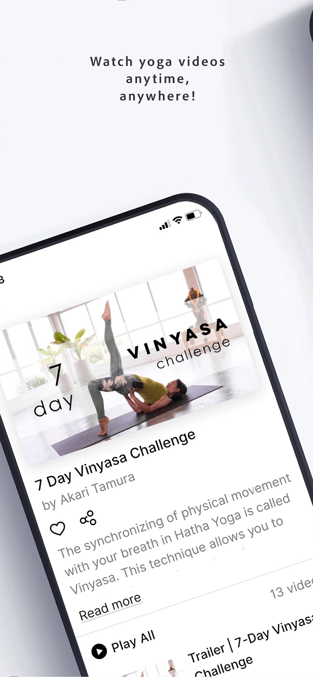 One Yoga screenshot
